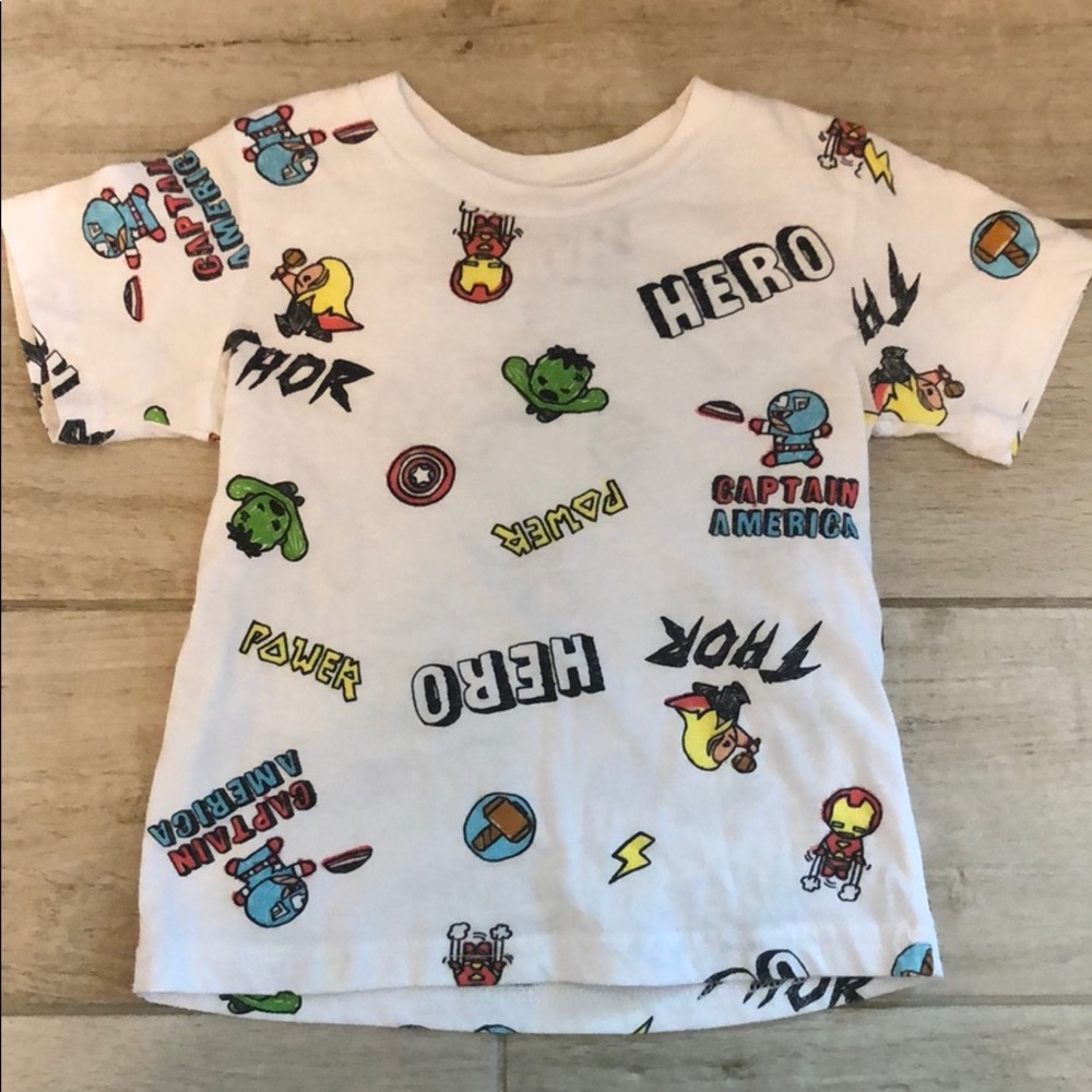 Toddler boy Marvel shirt
